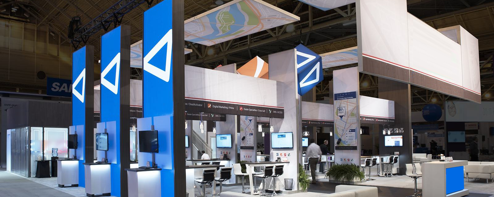 Trade show display shipped by TDP