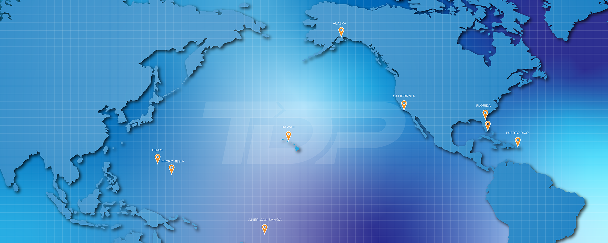 TDP Locations Map